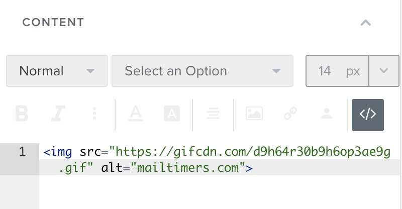 Klaviyo 设置倒计时图片