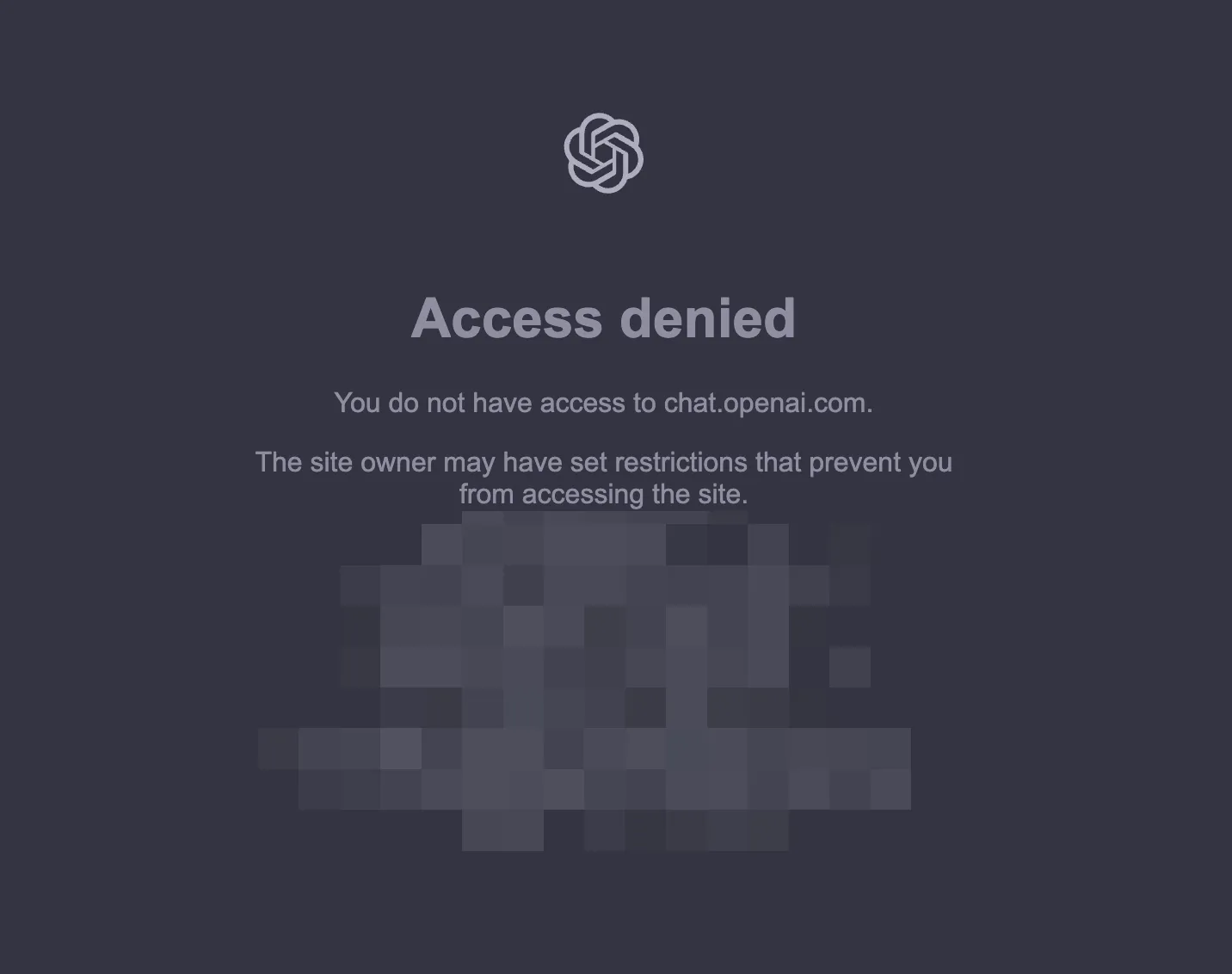 访问 ChatGPT 被限制 无法登录