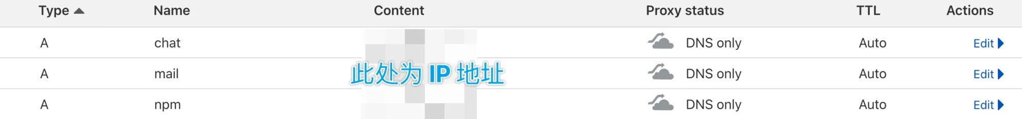 提前做好域名解析