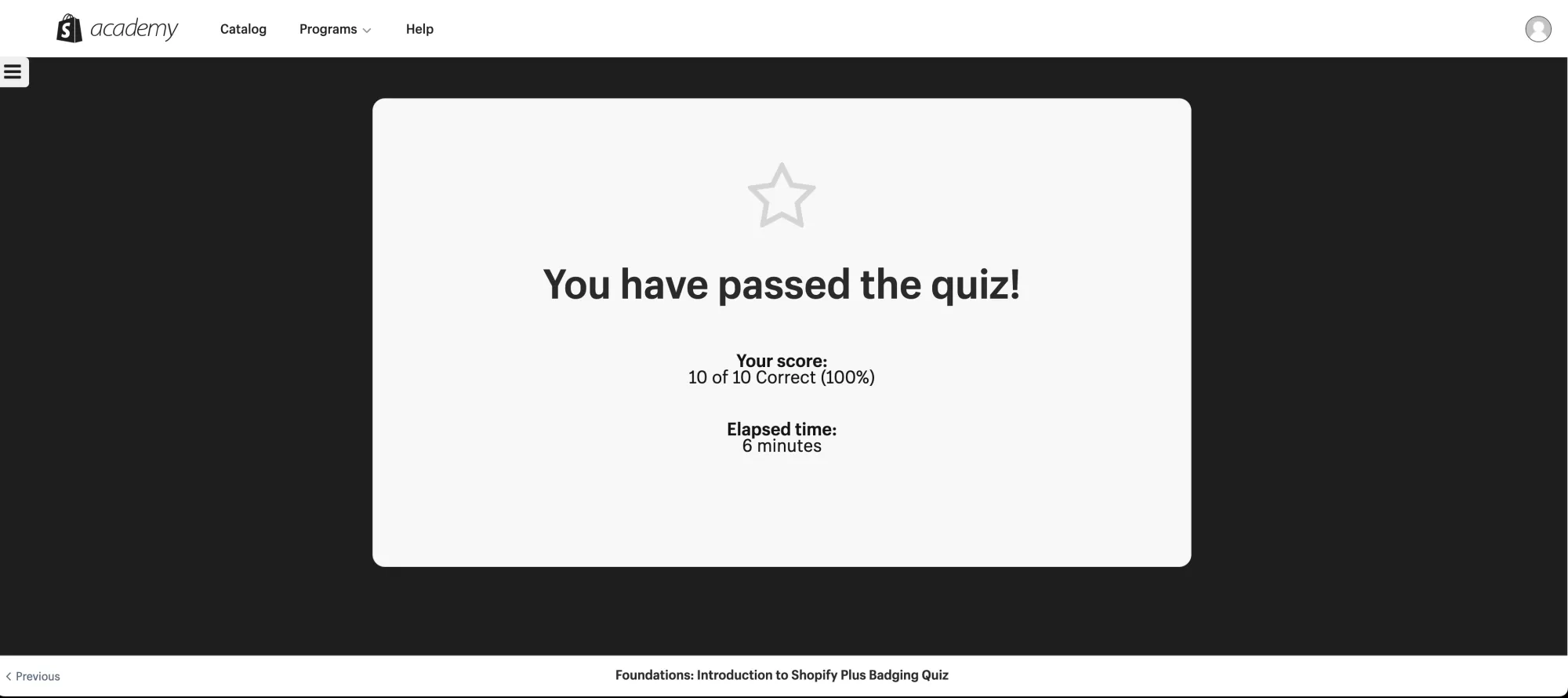 通过 Shopify Plus Partner 测试