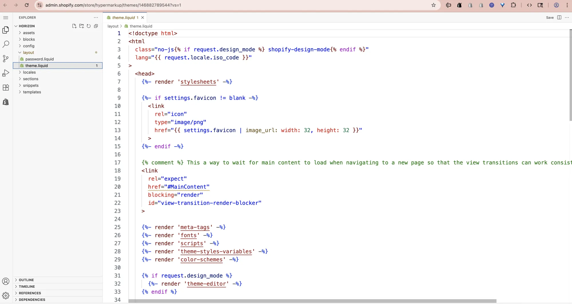edit-shopify-code-online